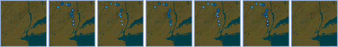 animation of train delays